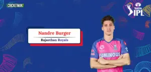 Nandre Burger IPL Career