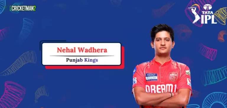 Nehal Wadhera IPL Career