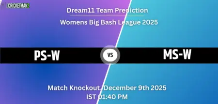 PS-W vs MS-W Dream11 Prediction Today Knockout Match: Fantasy Cricket Tips, Captain & Vice-Captain Choices, Playing XI – Women’s Big Bash League 2025 PS-W vs MS-W Dream11 Prediction