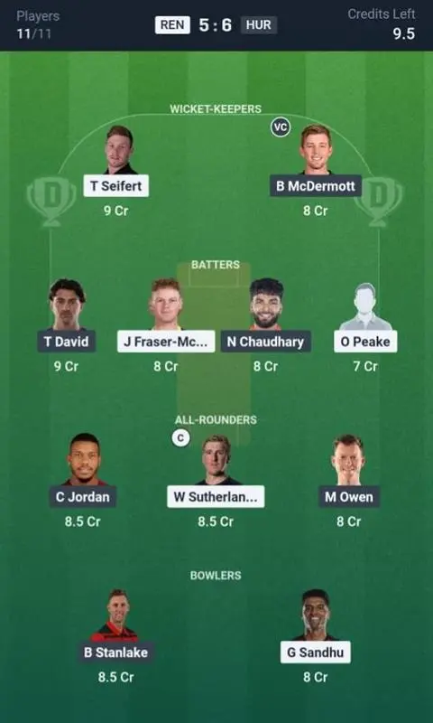 REN VS HUR Small League Team 