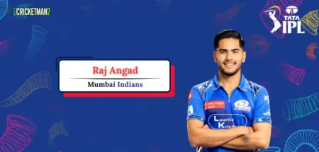 Raj Angad IPL Career