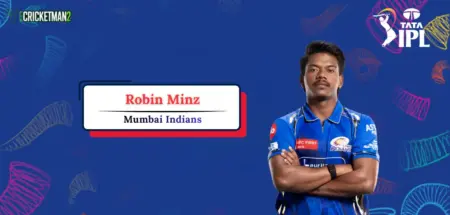 Robin Minz IPL Career