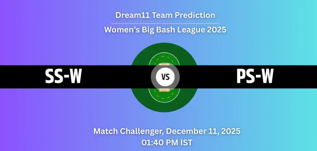 SS-W vs PS-W Dream11 Prediction
