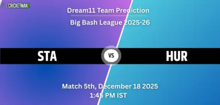 STA vs HUR Dream11 Prediction