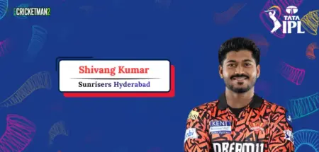 Shivang Kumar IPL Career