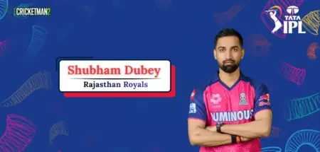 Shubham Dubey IPL 2026: Price, Team, Career Stats, Records & Full Profile Shubham Dubey IPL Career