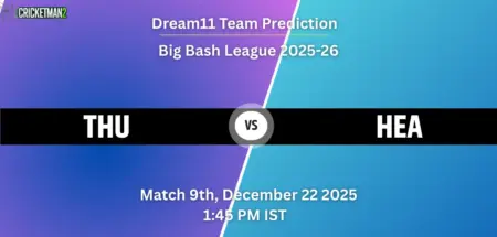 THU vs HEA Dream11 Prediction