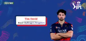 Tim David IPL Career