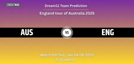 AUS vs ENG Dream11 Prediction