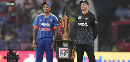 Eco-Friendly Trophy for India vs New Zealand T20I Series Made from Recycled Bats and Balls Eco-Friendly Trophy for India vs New Zealand T20I Series Made from Recycled Bats and Balls