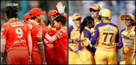 GG vs UPW Head-to-Head Records and Stats in WPL GG vs UPW Head-to-Head Records