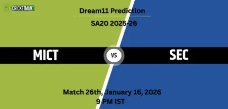 MICT vs SEC Dream11 Prediction