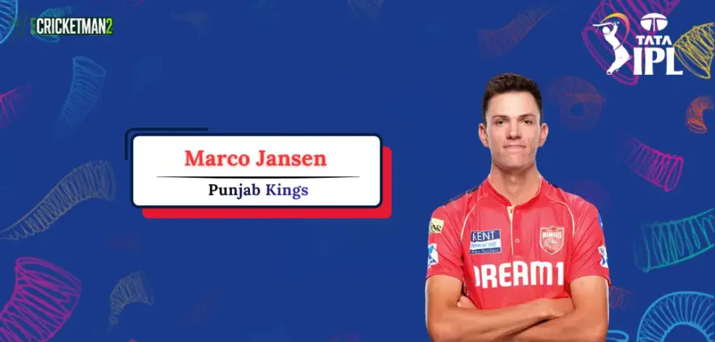 Marco Jansen IPL 2026 Price, Team, Career Stats, Records & Full Profile Marco Jansen IPL Career