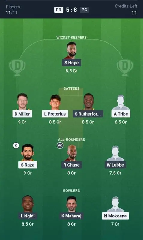 PR VS PC Small League Team 