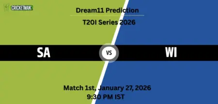 SA VS WI 1st T20I, Dream11 Team Prediction, West Indies tour of South Africa 2026: Fantasy Cricket Tips, Captain & Vice-Captain Choices, Playing XI & Live Updates 