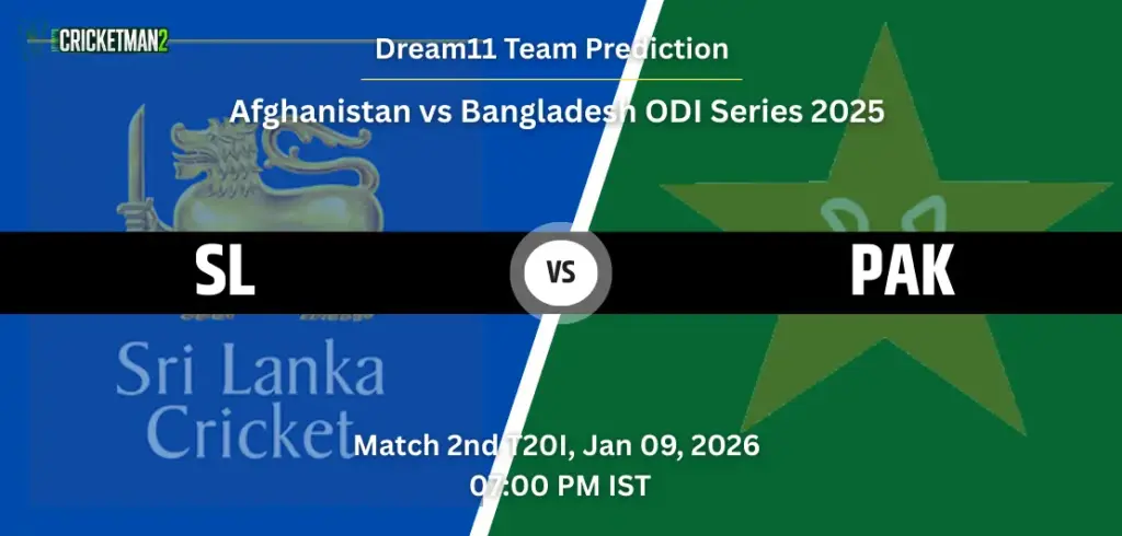 SL vs PAK Dream11 Prediction