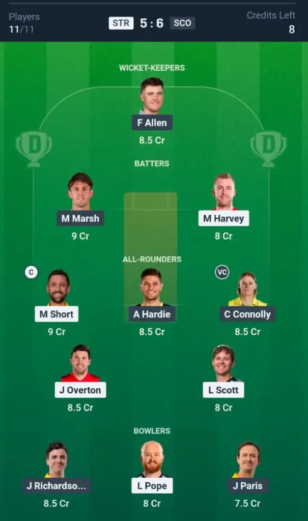 STR vs SCO Grand League Team 