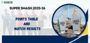 Super Smash 2025-26: Points Table & Match Results, Standings