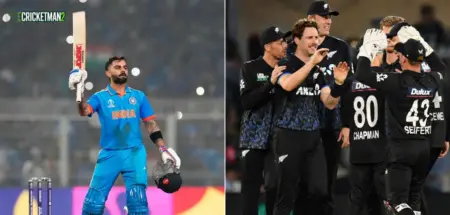 Virat Kohli vs New Zealand in ODIs