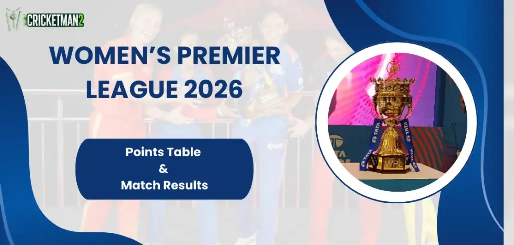 WPL 2026: Points Table and Match Results