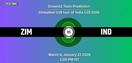 ZIM vs IND Dream11 Prediction U19 Today Match 6, Super Six