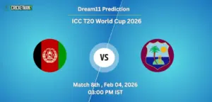 AFG VS WI Match 8, Dream11 Team Prediction, ICC T20 World Cup 2026 Warm-up Matches: Fantasy Cricket Tips, Captain & Vice-Captain Choices, Playing XI & Live Updates 