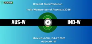 AUS-W VS IND-W 2nd ODI, Dream11 Team Prediction, India Women tour of Australia 2026: Fantasy Cricket Tips, Captain & Vice-Captain Choices, Playing XI & Live Updates 
