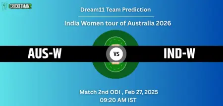 AUS-W VS IND-W 2nd ODI, Dream11 Team Prediction, India Women tour of Australia 2026: Fantasy Cricket Tips, Captain & Vice-Captain Choices, Playing XI & Live Updates 