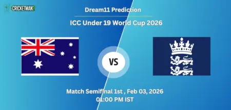 AUS vs ENG Dream11 Prediction Today Semi-final 1, Super Six: Fantasy Cricket Tips, Captain & Vice-Captain Choices, Playing XI - Australia U19 tour of England U19 2026