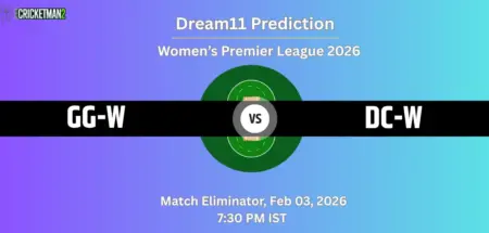 GG-W VS DC-W Match Eliminator, Dream11 Team Prediction, Women’s Premier League 2026: Fantasy Cricket Tips, Captain & Vice-Captain Choices, Playing XI & Live Updates 
