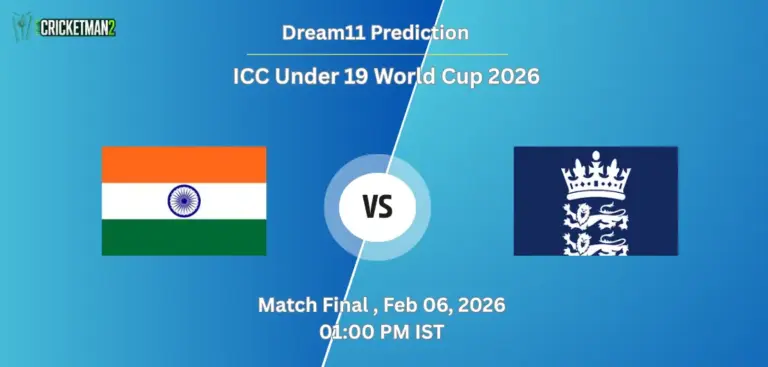 IND VS ENG Final, Super Six, Dream11 Team Prediction, India U19 tour of England U19 2026: Fantasy Cricket Tips, Captain & Vice-Captain Choices, Playing XI & Live Updates 