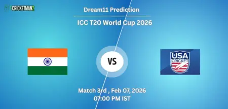 IND VS USA Match 3, Dream11 Team Prediction, ICC T20 World Cup 2026 Warm-up Matches: Fantasy Cricket Tips, Captain & Vice-Captain Choices, Playing XI & Live Updates 