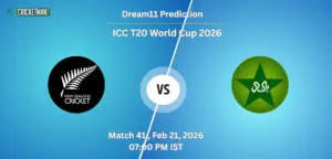 NZ VS PAK Match 41, Super 8, Dream11 Team Prediction, ICC T20 World Cup 2026: Fantasy Cricket Tips, Captain & Vice-Captain Choices, Playing XI & Live Updates 