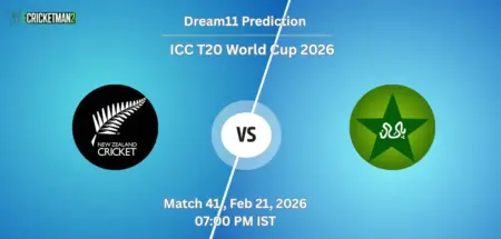 NZ VS PAK Match 41, Super 8, Dream11 Team Prediction, ICC T20 World Cup 2026: Fantasy Cricket Tips, Captain & Vice-Captain Choices, Playing XI & Live Updates 