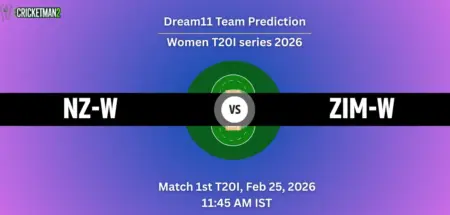 NZ-W VS ZIM-W 1st T20I, Dream11 Team Prediction, Zimbabwe Women tour of New Zealand 2026: Fantasy Cricket Tips, Captain & Vice-Captain Choices, Playing XI & Live Updates 