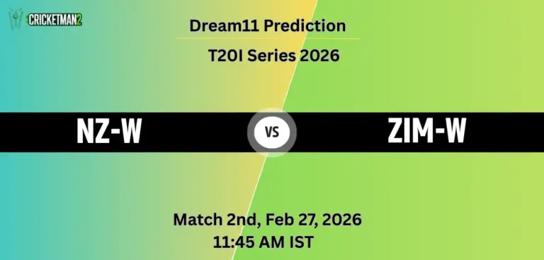 NZ-W VS ZIM-W 2nd T20I, Dream11 Team Prediction, Zimbabwe Women tour of New Zealand 2026: Fantasy Cricket Tips, Captain & Vice-Captain Choices, Playing XI & Live Updates 