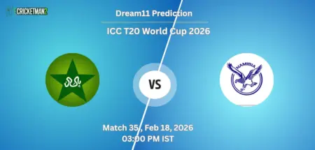 PAK VS NAM Match 35, Dream11 Team Prediction, ICC T20 World Cup 2026: Fantasy Cricket Tips, Captain & Vice-Captain Choices, Playing XI & Live Updates 
