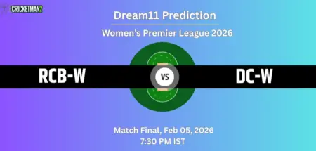 RCB-W VS DC-W Match Final, Dream11 Team Prediction, Women’s Premier League 2026: Fantasy Cricket Tips, Captain & Vice-Captain Choices, Playing XI & Live Updates 