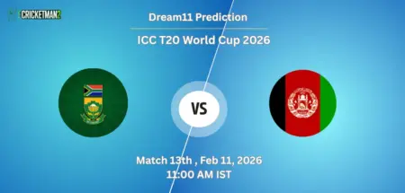 SA VS AFG Match 13, Dream11 Team Prediction, ICC T20 World Cup 2026: Fantasy Cricket Tips, Captain & Vice-Captain Choices, Playing XI & Live Updates 