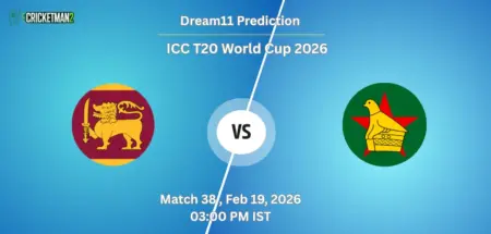 SL VS ZIM Match 38, Dream11 Team Prediction, ICC T20 World Cup 2026: Fantasy Cricket Tips, Captain & Vice-Captain Choices, Playing XI & Live Updates 