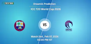 WI vs SCO Dream11 Prediction