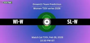 WI-W VS SL-W 1st T20I, Dream11 Team Prediction, Sri Lanka Women tour of West Indies 2026: Fantasy Cricket Tips, Captain & Vice-Captain Choices, Playing XI & Live Updates 