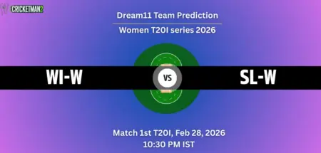 WI-W VS SL-W 1st T20I, Dream11 Team Prediction, Sri Lanka Women tour of West Indies 2026: Fantasy Cricket Tips, Captain & Vice-Captain Choices, Playing XI & Live Updates 