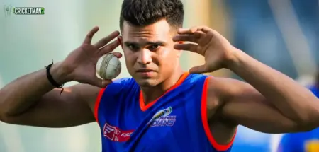 Arjun Tendulkar Reveals Heavy Bat Secret During LSG Training Before IPL 2026 Arjun Tendulkar Reveals Heavy Bat Secret During LSG Training Before IPL 2026
