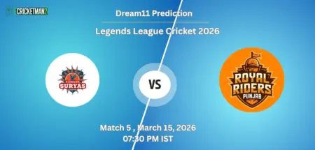 KSO VS RRP Match 5 Dream11 Team Prediction, Legends League Cricket 2026: Fantasy Cricket Tips, Captain & Vice-Captain Choices, Playing XI & Live Updates 