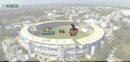 MI vs KKR head to head records at Wankhede stadium