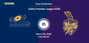 MI vs KKR Toss Prediction