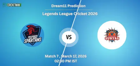 MSP VS KSO Match 7 Dream11 Team Prediction, Legends League Cricket 2026: Fantasy Cricket Tips, Captain & Vice-Captain Choices, Playing XI & Live Updates 