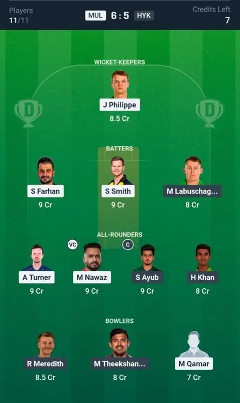 MUL VS HYK Grand League Team 