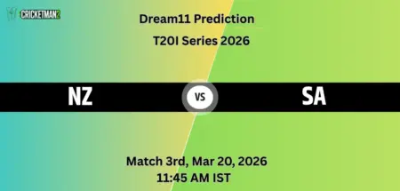 NZ VS SA 3rd T20I, Dream11 Team Prediction, South Africa tour of New Zealand 2026: Fantasy Cricket Tips, Captain & Vice-Captain Choices, Playing XI & Live Updates 